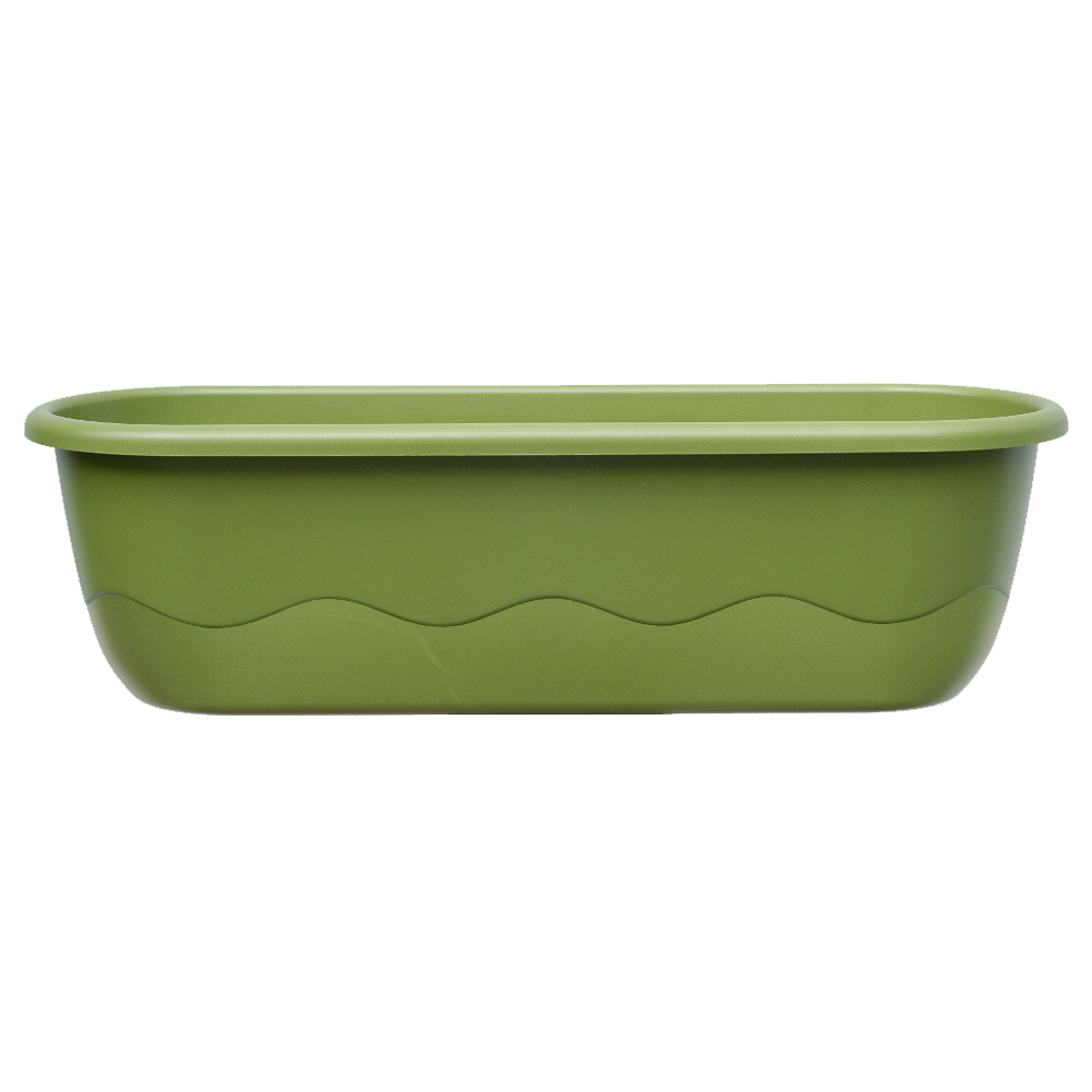 Plastové samozavlažovací truhlíky - Samozavlažovací truhlík MARETA 60cm zelený světlý/tmavý