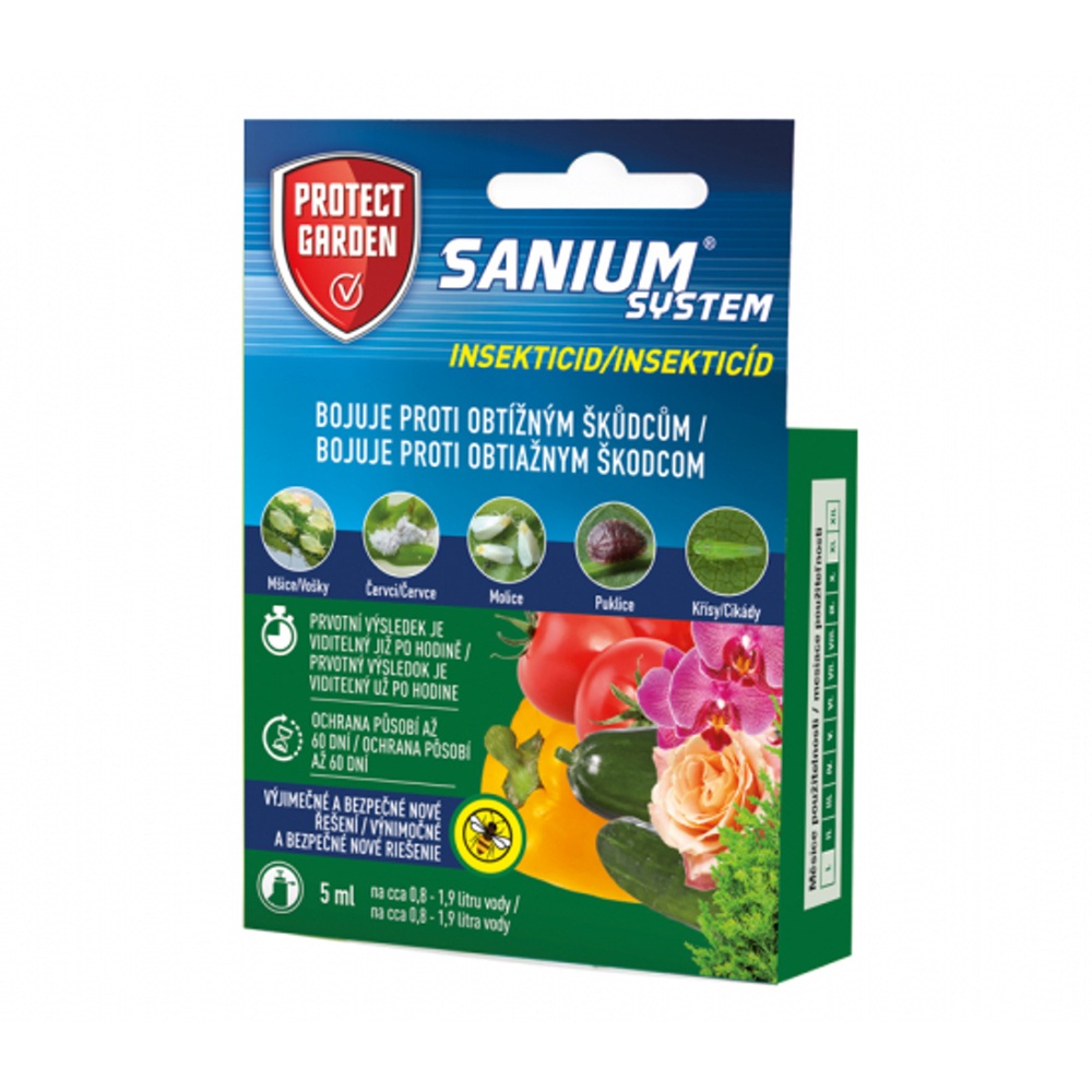 Přípravky proti škůdcům - Sanium System koncentrát PROTECT GARDEN 5ml