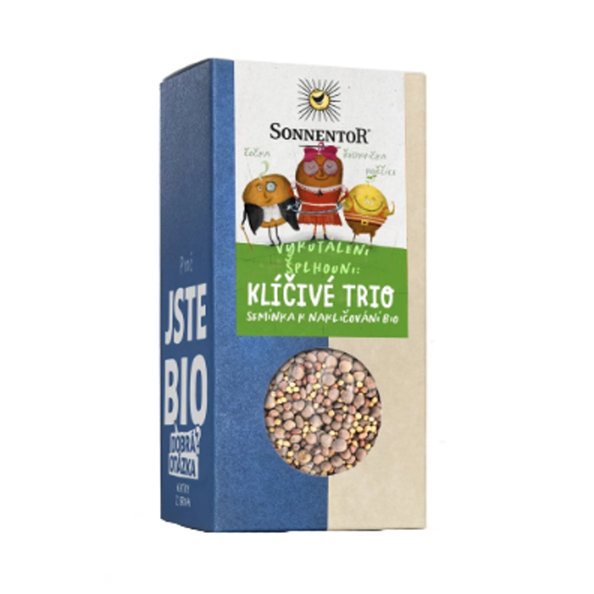 Klíčky - Semena na klíčky - Klíčivé trio bio 120g Sonnentor