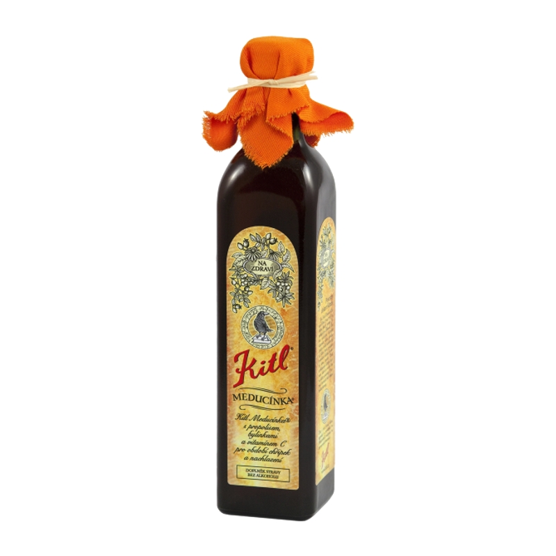 Sirupy, koncentráty, mošty - Sirup bylinný Kitl MEDUCINKA 500ml