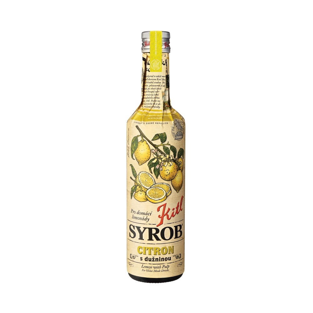 Sirupy, koncentráty, mošty - Sirup Kitl SYROB citrón 500ml