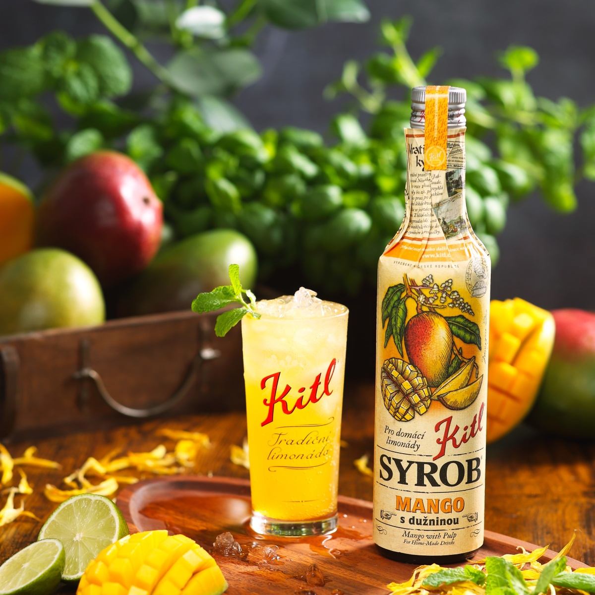 Sirup Kitl SYROB mango s dužninou 500ml-0