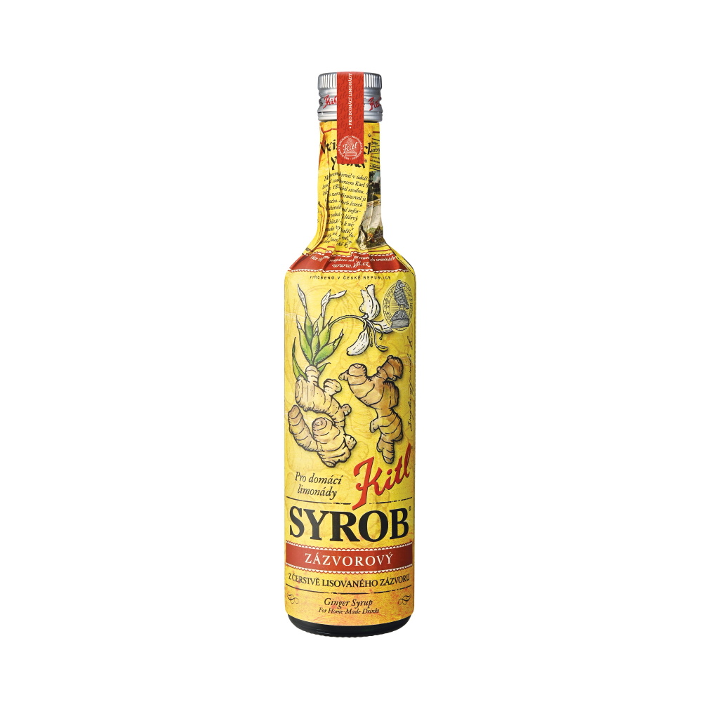 Sirupy, koncentráty, mošty - Sirup Kitl SYROB zázvorový 500 ml