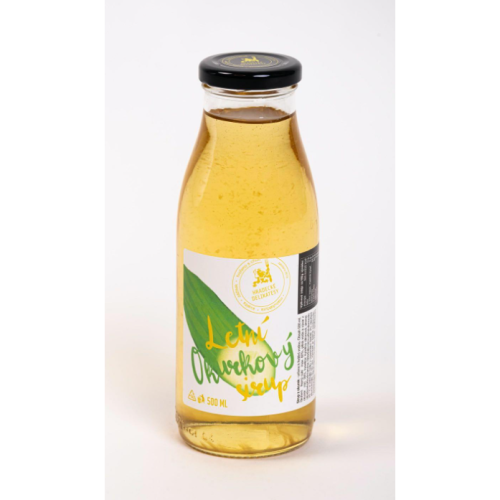 Sirupy, koncentráty, mošty - Sirup okurkový letní 500ml Hradecké delikatesy
