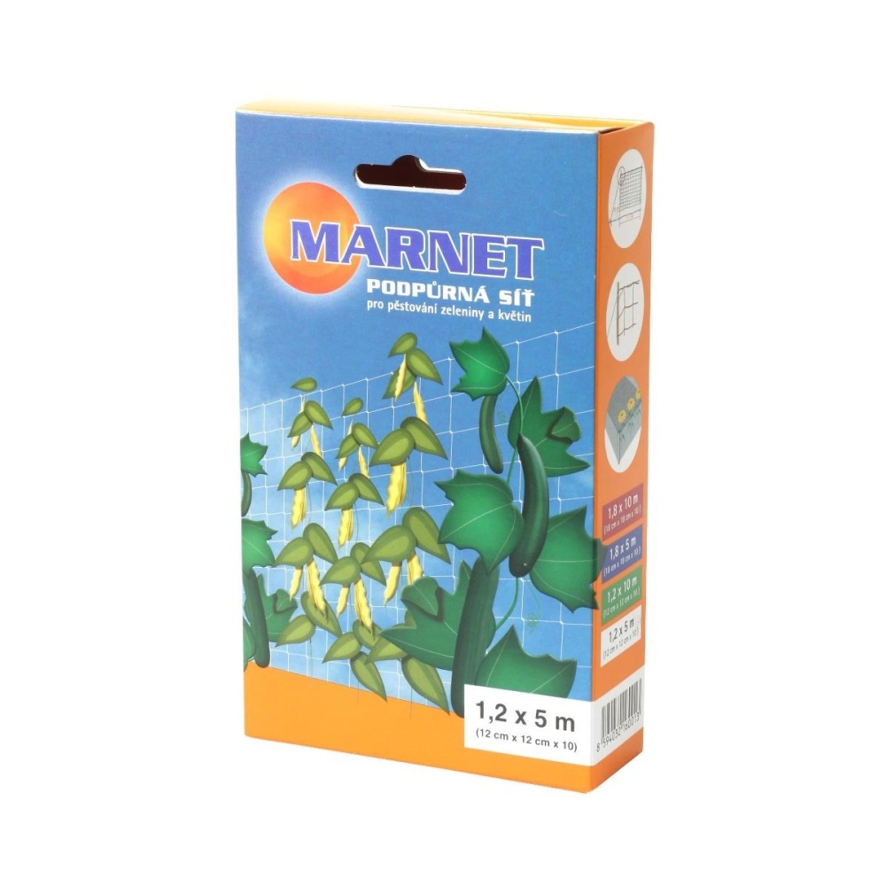 Fólie, textilie a plachty - Síť podpůrná na okurky 1,20x5m
