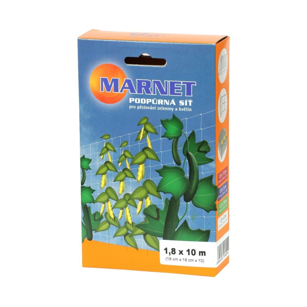 Fólie, textilie a plachty - Síť podpůrná na okurky 1,80x10m