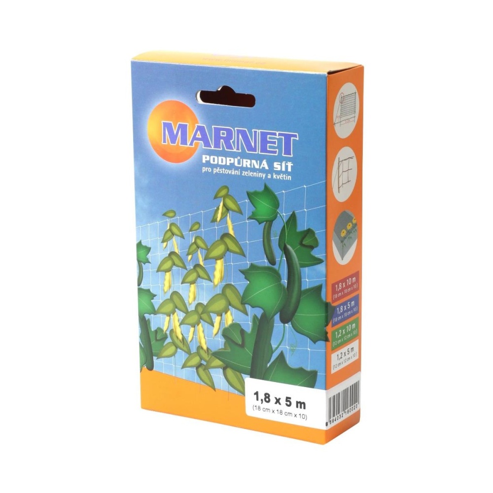 Fólie, textilie a plachty - Síť podpůrná na okurky 1,80x5m