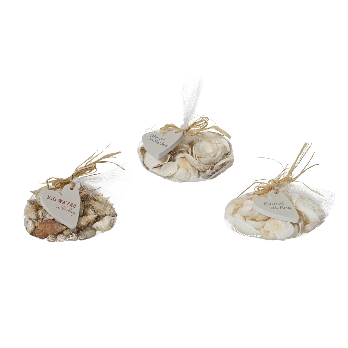 Přízdoby - Síťka mušlí mix 300g