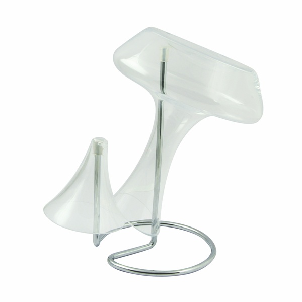 Kuchyňské doplňky - Skleněný dekantér na kovovém stojánku SALUT S&P