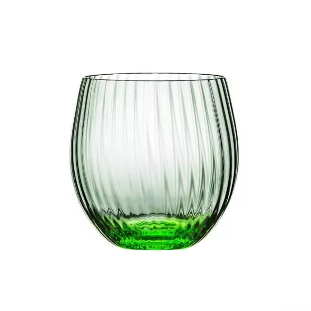 Křišťál Květná 1794 - Sklenice skleněná TETHYS sv.zelená 520ml