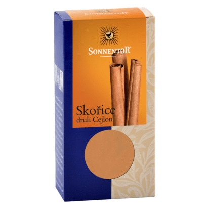 Koření - Skořice Cejlon mletá bio 40g Sonnentor