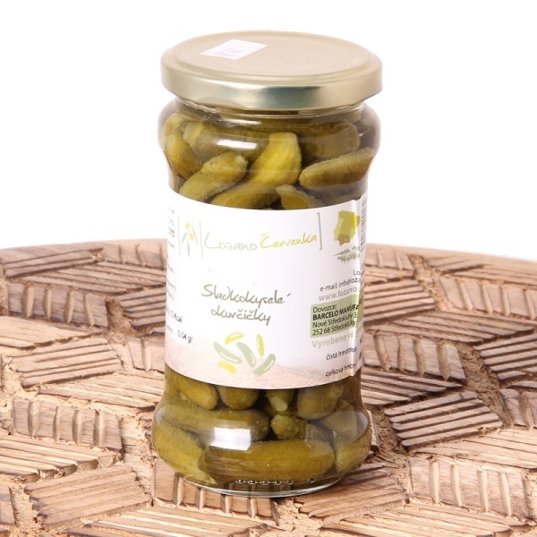 Sladkokyselé okurčičky Cornichon 145g-0
