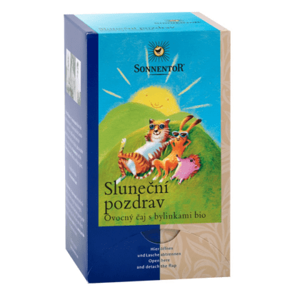 Nápoje - Sluneční pozdrav - bylinný čaj BIO porcovaný 45g Sonnentor