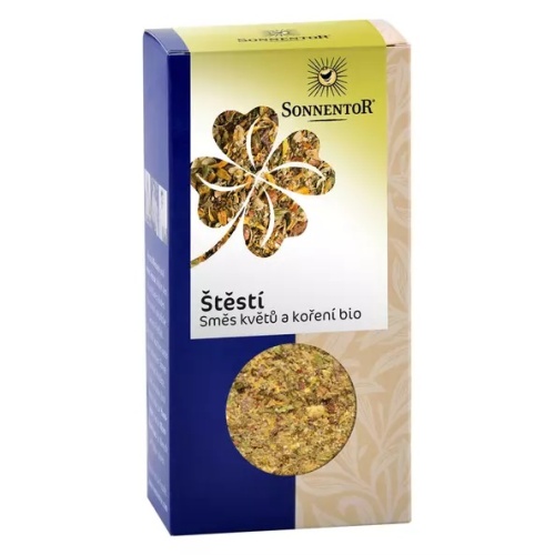 Koření - Směs bio květů a koření Štěstí krabička 35g