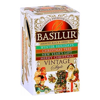 Nápoje - Směs čajů Basilur Vintage 20ks