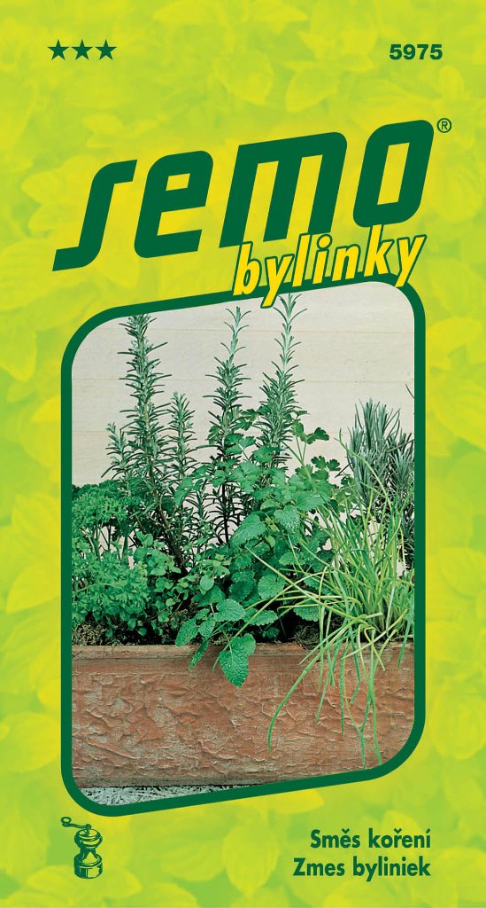 Osivo bylinek - Směs koření do květináče