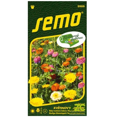 Osivo letniček - Směs květin Little Carpet Multicolour