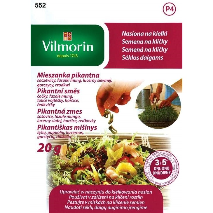 Klíčky - Směs na klíčky pikantní