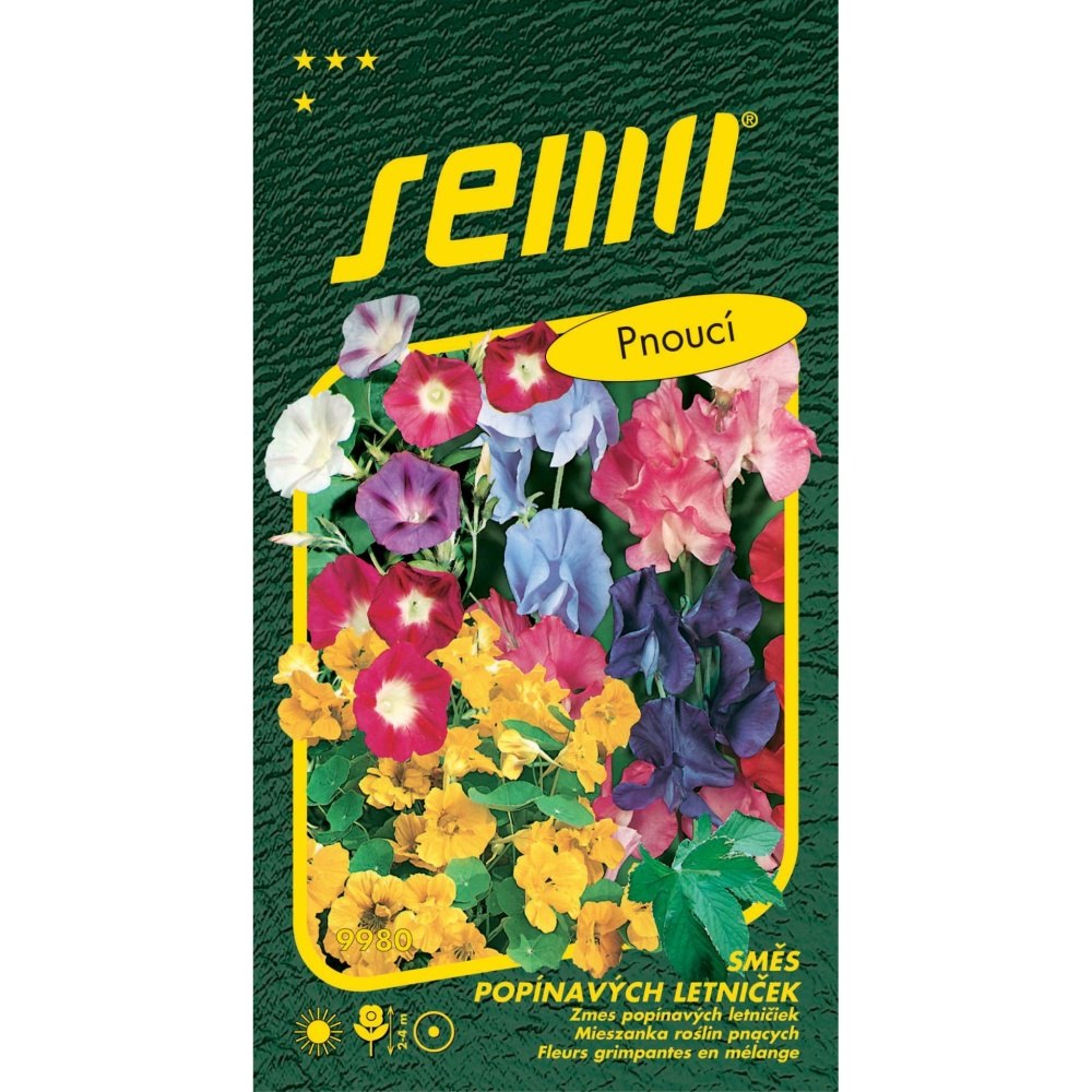 Osivo letniček - Směs pnoucích letniček