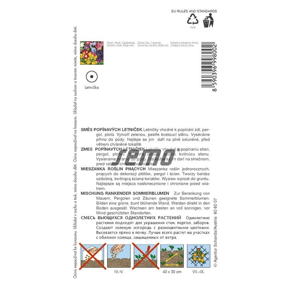 Směs pnoucích letniček-0