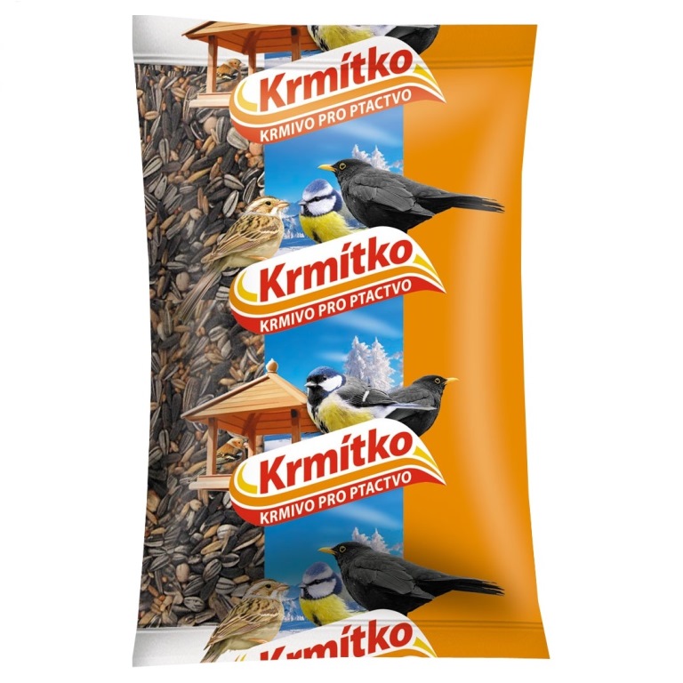 Krmítka, budky, domečky - Směs pro venkovní ptactvo 800g KRMÍTKO