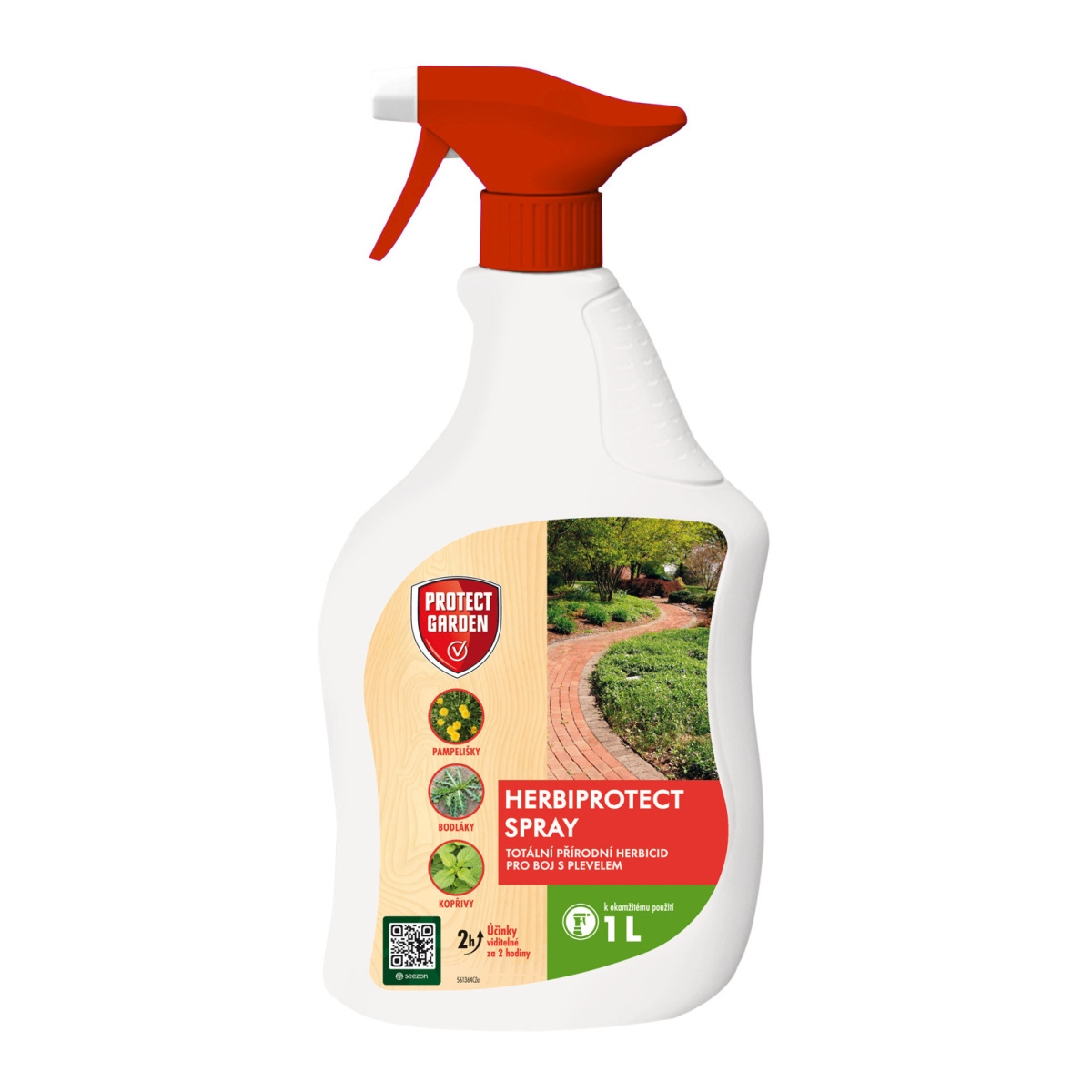 Přípravky proti plevelům - Solabiol Herbiprotect rozprašovač 1 litr