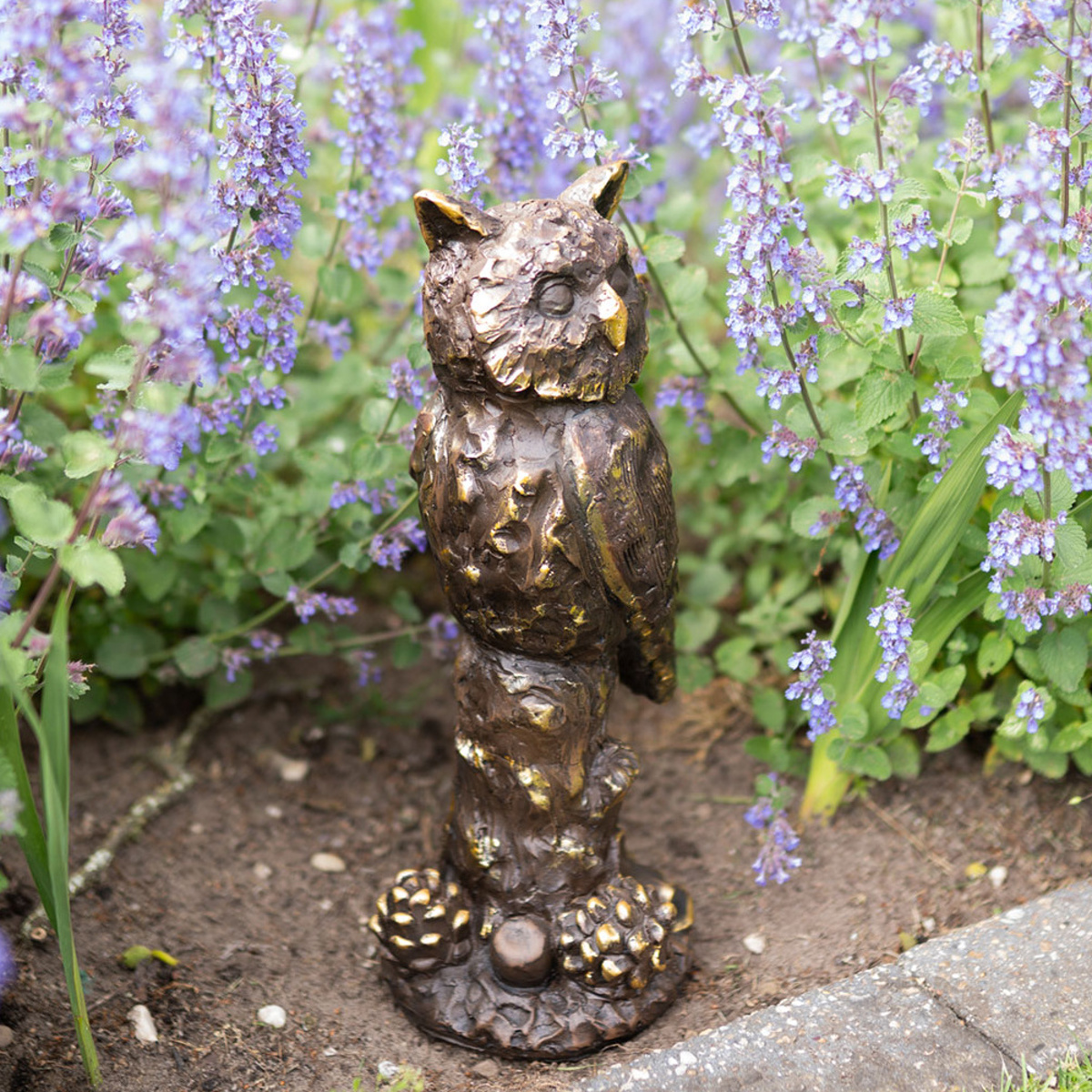 Sova z polystone 40cm-0