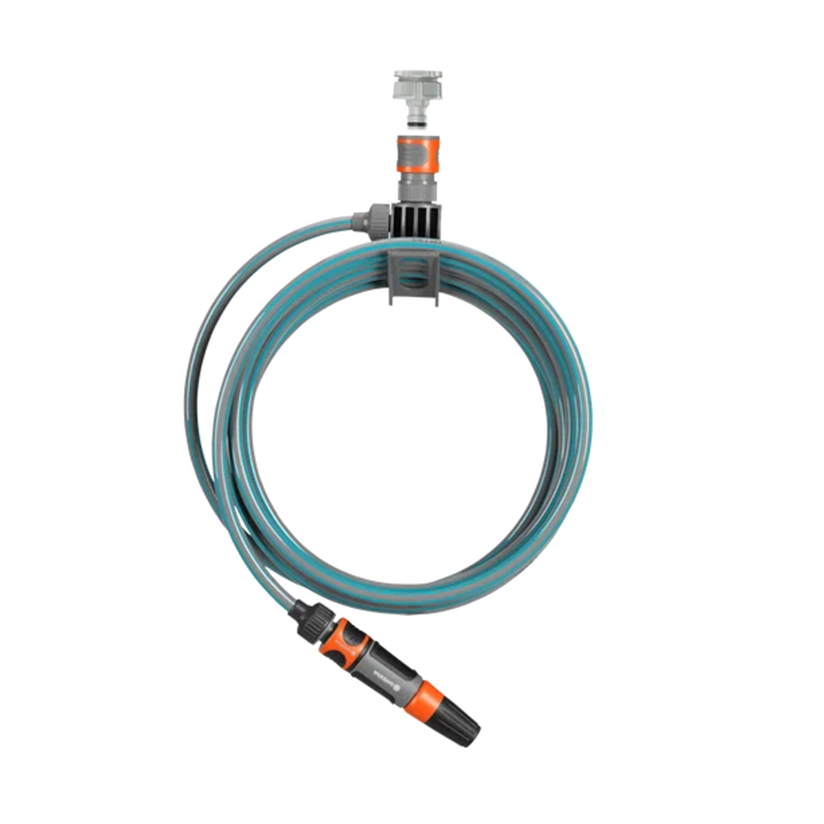 Hadice - Spirálová hadice na terasu s postřikovačem a držákem GARDENA