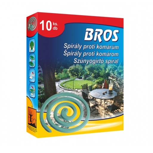 Zahradní chemie - Spirály na létající hmyz 10ks