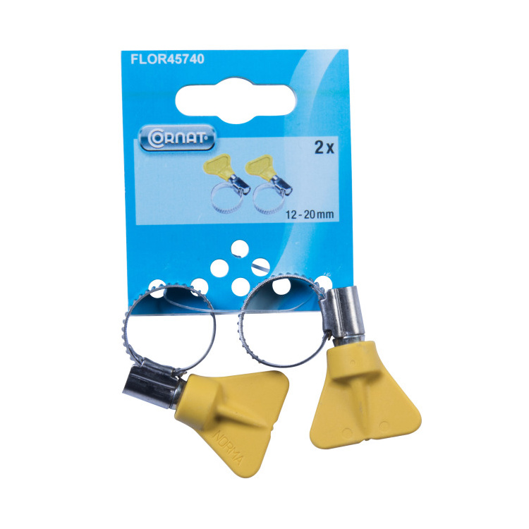 Zálivka a hadice - Spony hadicové s motýlkem 12-20mm 2ks