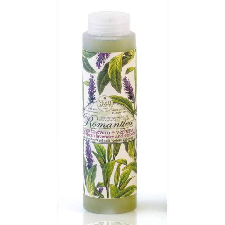 Tekutá mýdla a gely - Sprchový gel ROMANTICA Lavender & Verbena 300ml