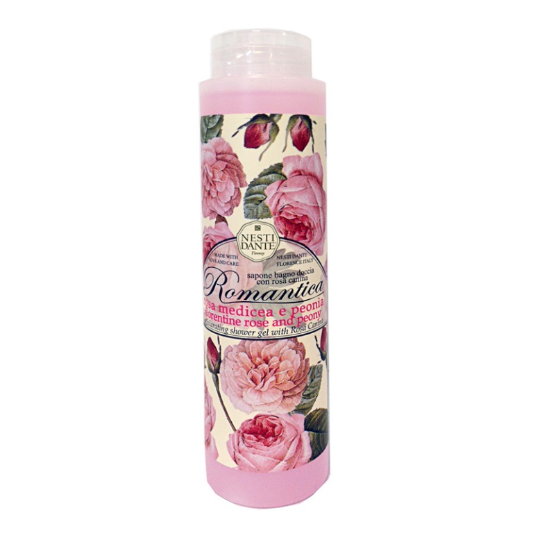 Tekutá mýdla a gely - Sprchový gel ROMANTICA Rose & Peony 300ml