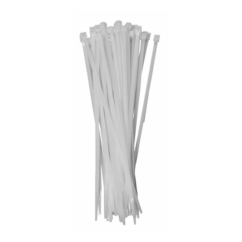 Hobby dílna - Stahovací pásky kabelové 100ks bílé