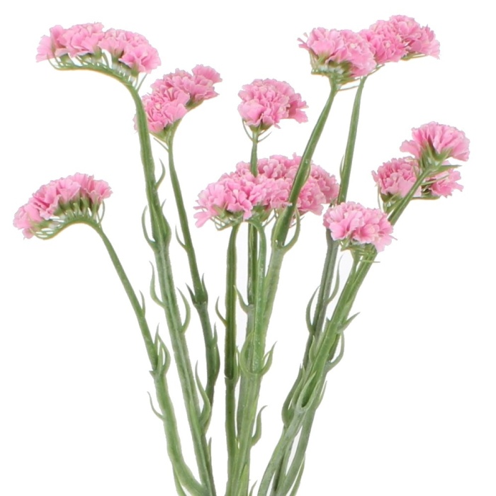 Statice řezaná umělá růžová 64cm-0