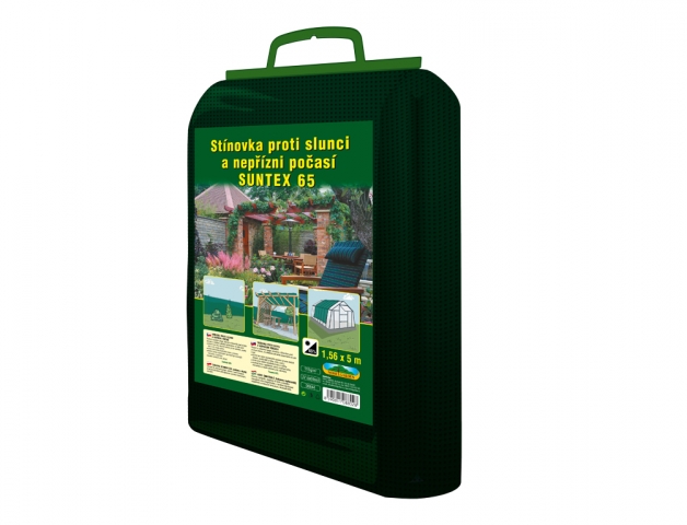 Zahrada - Stínovka 65% 1,56x5m zelená
