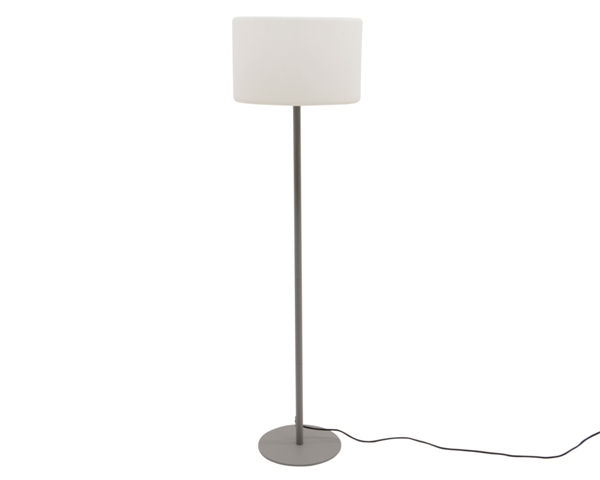 Lucerny a lampy - Stojací lampa s oválným stínidlem