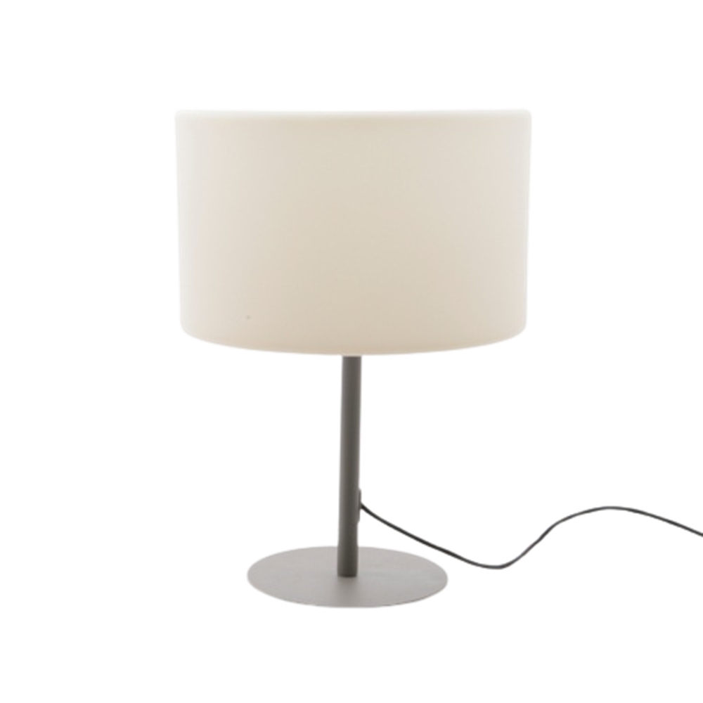 Lucerny a lampy - Stolní lampa s oválným stínidlem  53cm