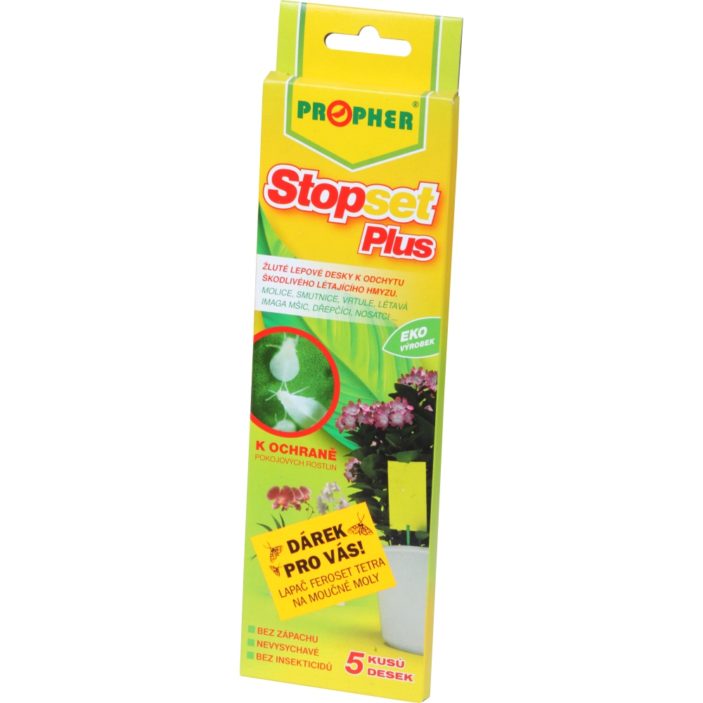 Zahradní chemie - Stopset lepové desky žluté