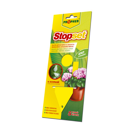 Zahradní chemie - Stopset lepové šipky žluté