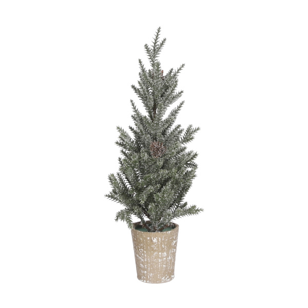 Stromek umělý hrnkový zelený 40cm