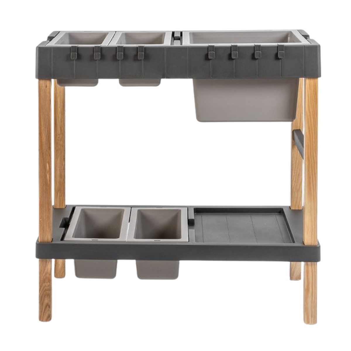 Předpěstování - Stůl pěstební ponk antracit/taupe 88cm