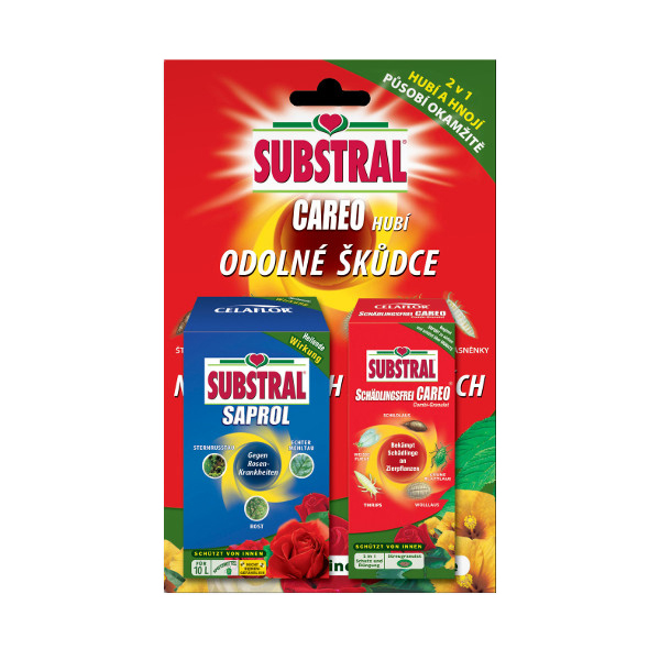 Zahradní chemie - Substral Careo a Saprol 2 v 1 komplex koncentrát 25ml