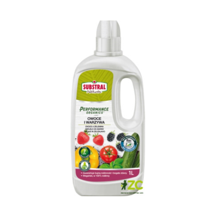 Hnojiva - Substral Performance Organics ovoce a zelenina 1l