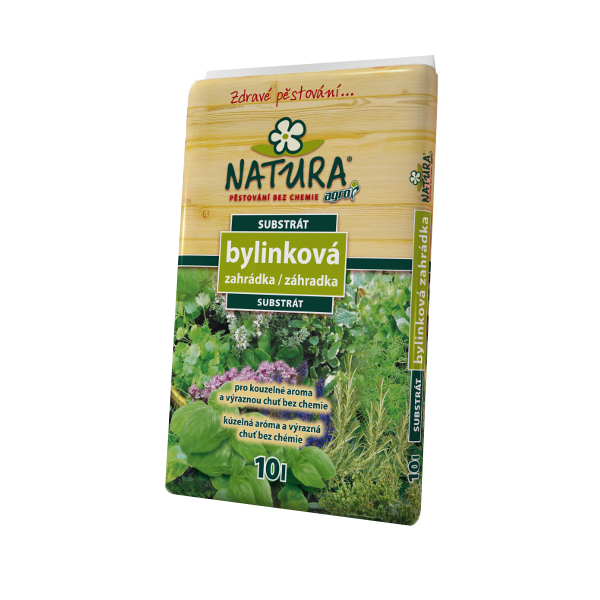 Substráty a mulče - Substrát Bylinková zahrádka NATURA 10l
