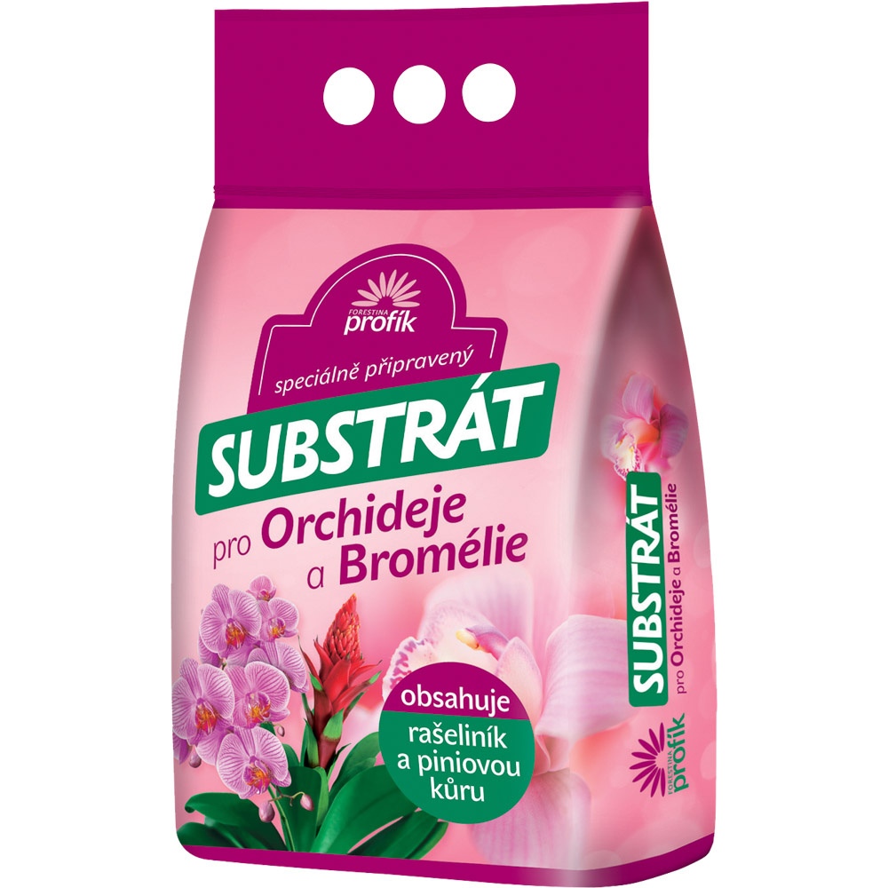 Substráty a mulče - Substrát FORESTINA pro orchideje a bromélie 5 litrů