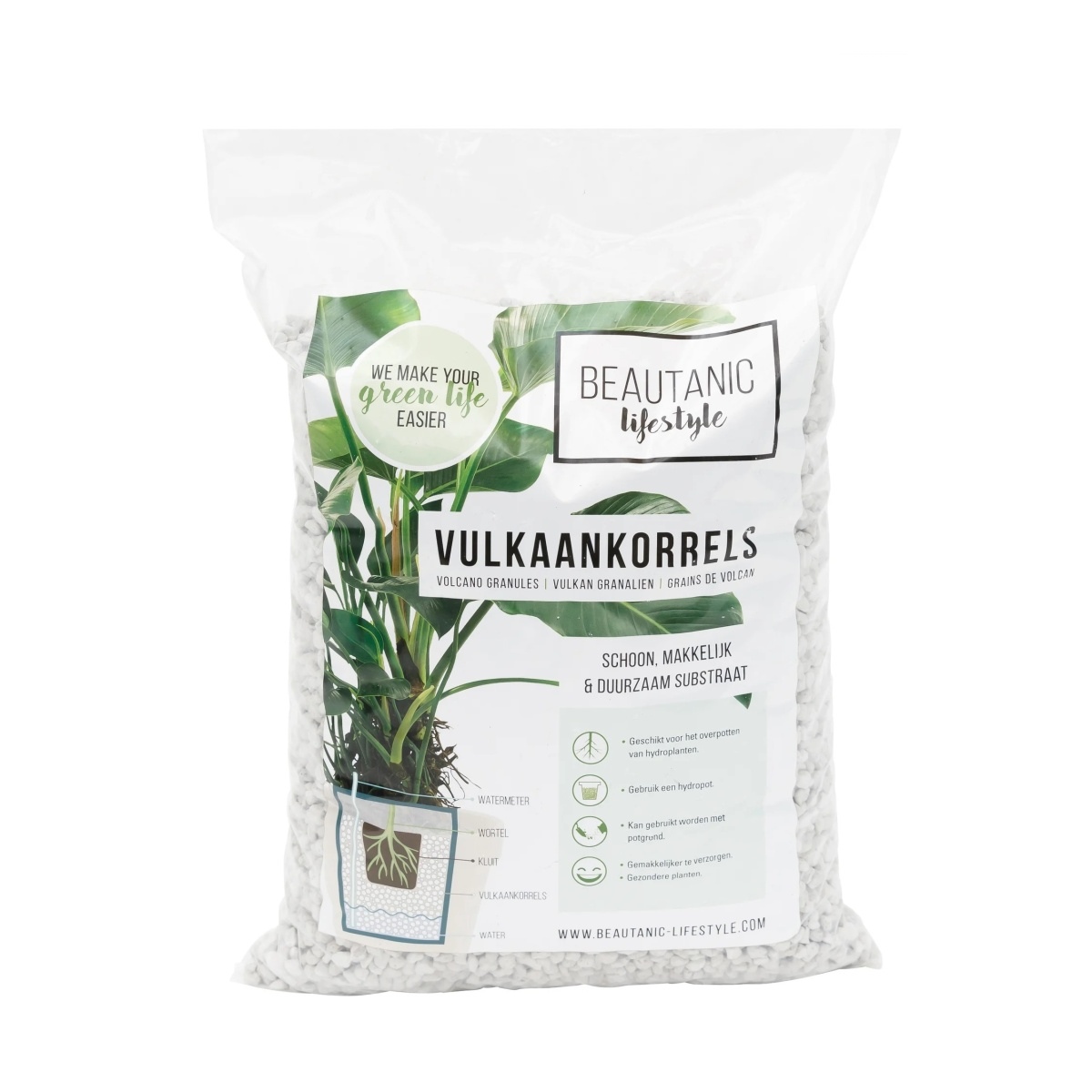 Substráty a mulče - Substrát minerální pro hydroponii 7,5 litru