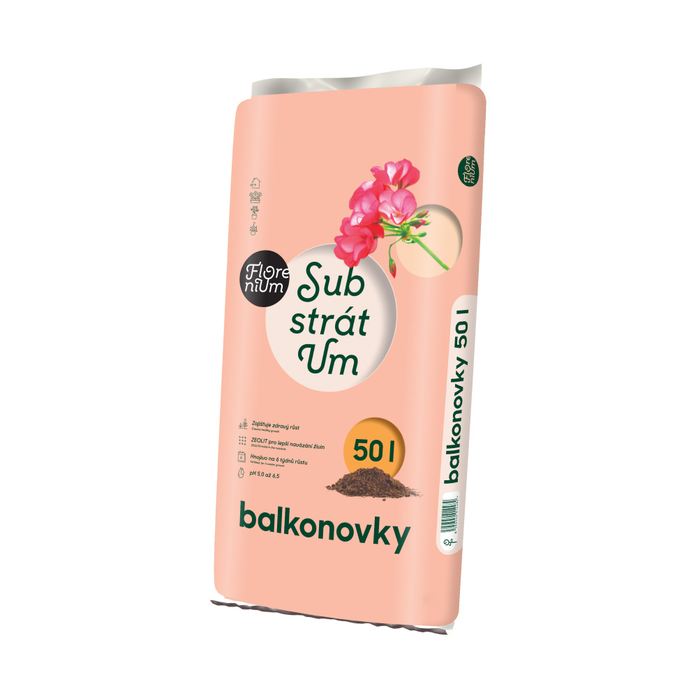 Substráty a mulče - Substrát pro balkón 50 l