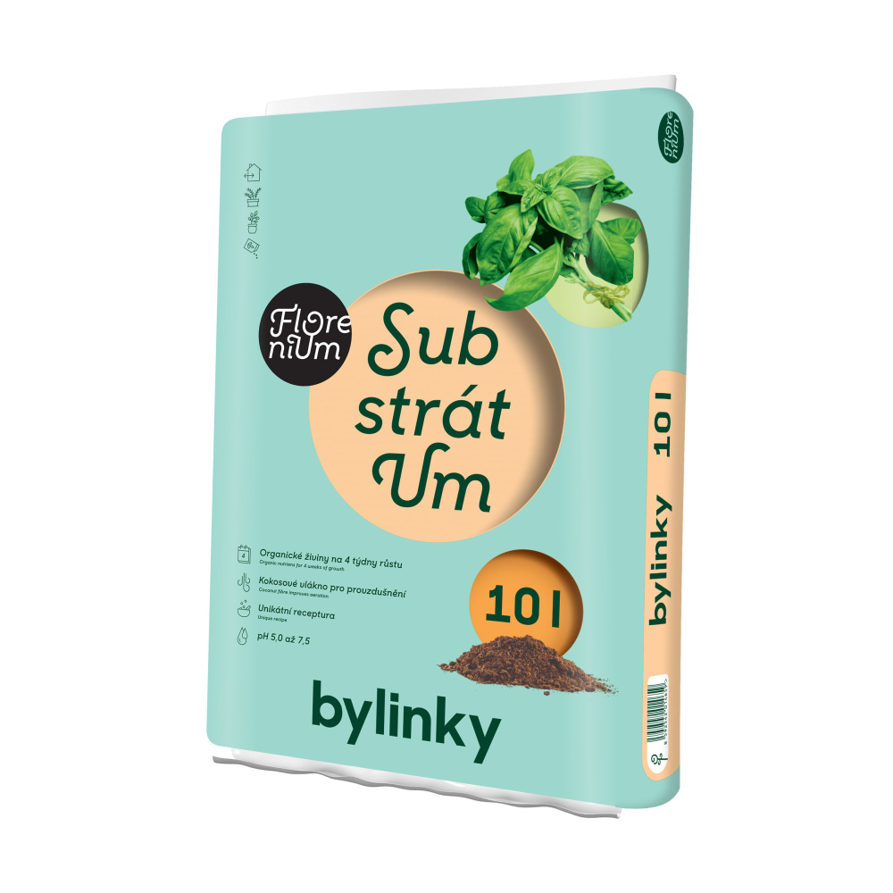 Substráty a mulče - Substrát pro bylinky a zel. koření 10 l