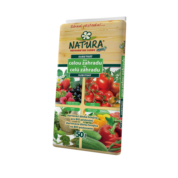 Substráty a mulče - Substrát univerzální NATURA 50l