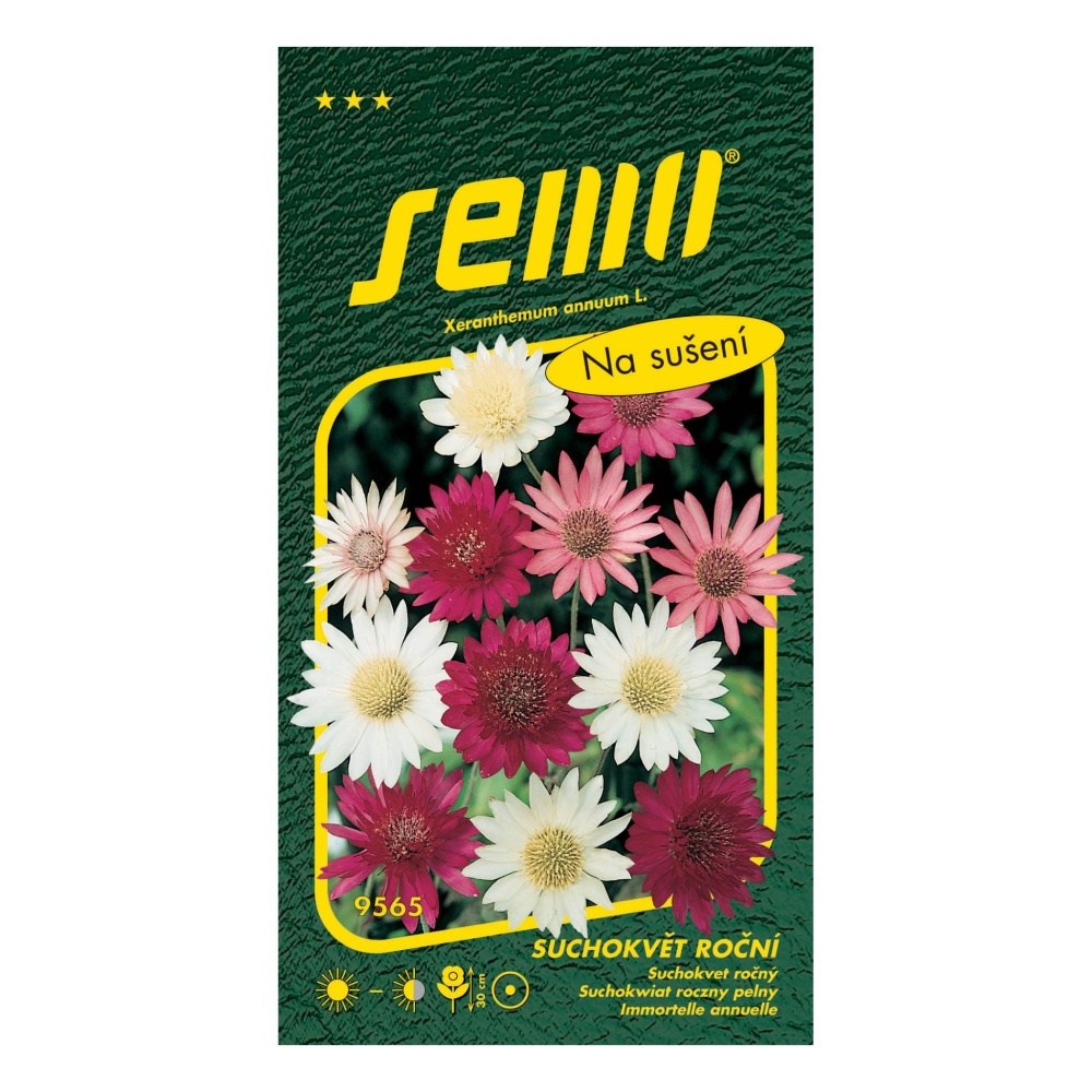 Osivo letniček - Suchokvět roční směs k sušení